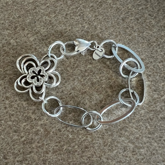 Brighton Infinity Flower chain Bracelet - Picture 1 of 1